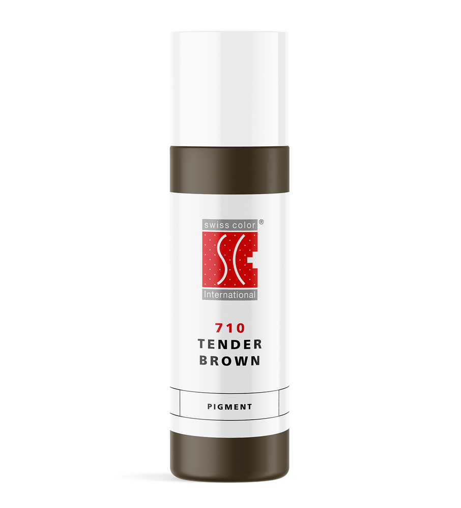 NEW Swiss Brow 710 Tender Brown Pigment 10ml