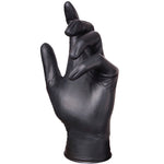 Gloves Black Nitrile  X-Large  Pack 100