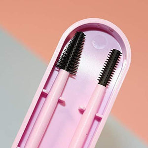 Silicone Eyebrow & Eyelash Brush Set